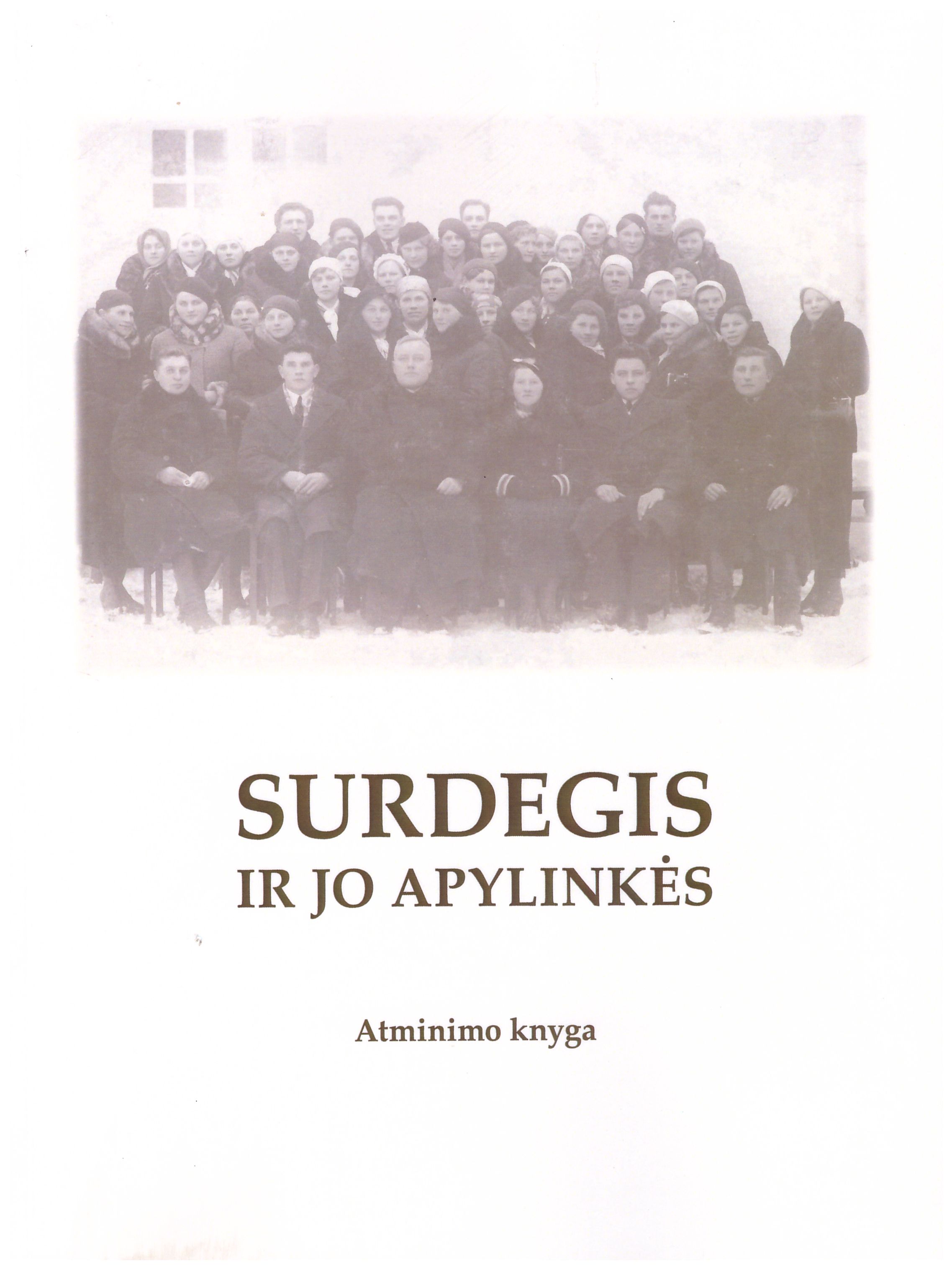 O. Janonio knyga apie Surdegį ir jo apylinkes